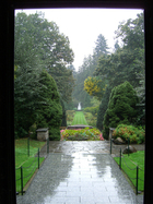 view from mausoleum